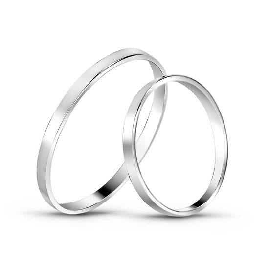 Обручальное серебряное кольцо ОК5003, 15, 46.5, 0.79