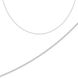 Серебряная цепочка плетение панцирное родированное SPD030, 45, 1.50