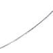 Srebrny łańcuszek o splocie wężowym, rodowany SSDA040, 40, 4.20