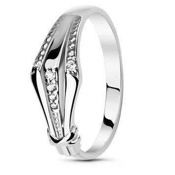 Серебряное кольцо с фианитами Аркона, 16, 50.3, 2.60