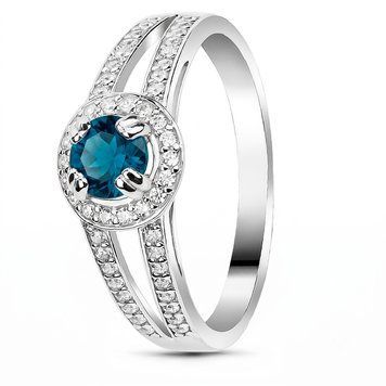 Серебряное кольцо с кварцем лондон Сабина, 16, 50.3, 2.05