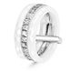 Серебряное кольцо с керамикой и фианитами Катания, 7.89