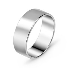 Обручальное серебряное кольцо ОК5005, 19.5, 19.5
