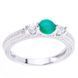 Серебряное кольцо с агатом Вивальди БК110АГ 16.5р.