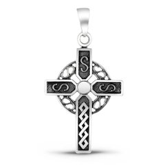 Крест серебряный ПС038