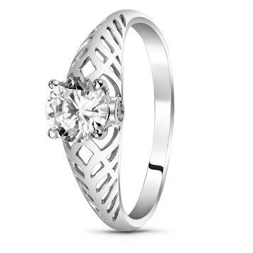 Серебряное кольцо с фианитами ФК207, 17, 52.8, 2.01