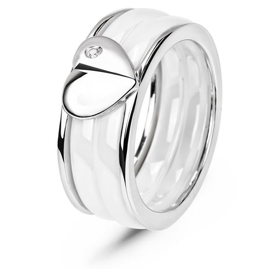 Серебряное кольцо с керамикой Мессина, 19, 59.1, 7.36