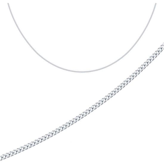 Серебряная цепочка плетение панцирное родированное SPD040