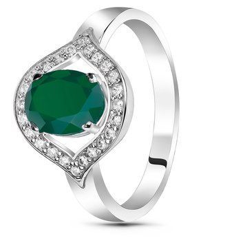 Серебряное кольцо с агатом Батист ПДК69АГ 16р.