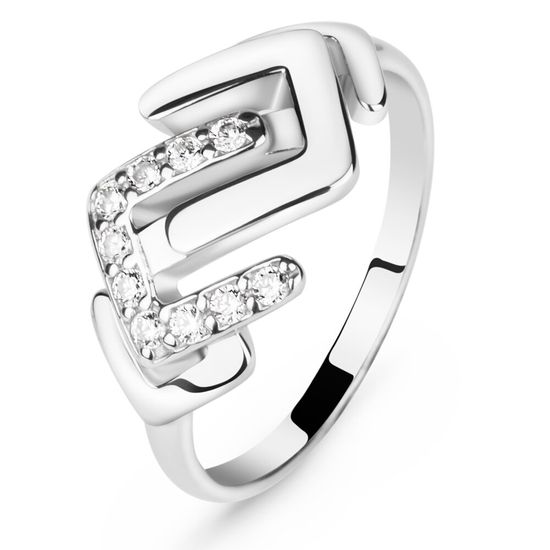 Серебряное кольцо с фианитами Аризона, 2.70