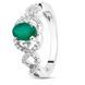 Серебряное кольцо с агатом Каролина ПДК108АГ 16.5р.