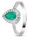 Серебряное кольцо с агатом Карина ПДК115АГ 15.5р.