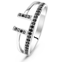 Серебряное кольцо с фианитами Ruvas fashion, 16, 16