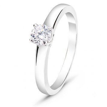 Серебряное кольцо с фианитами Дави, 16, 50.3, 2.28