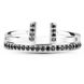 Серебряное кольцо с черным фианитом Ruvas fashion, 1.87