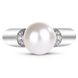 Srebrny pierścionek z perłami Michelle, 4.70