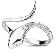 Серебряное кольцо с фианитами Ruvas fashion, 17, 17