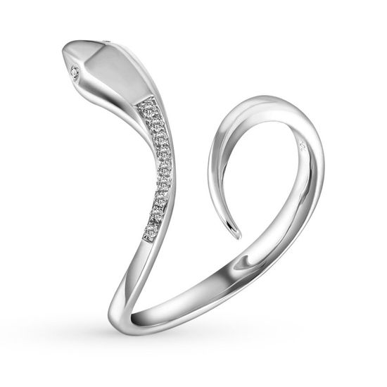 Серебряное кольцо с фианитами Ruvas fashion, 16, 50.3, 1.82