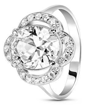 Серебряное кольцо с фианитами ПДК20, 16.5, 51.5, 3.90