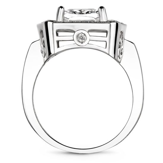 Серебряное кольцо с фианитами Лукреция, 19, 59.1, 7.98