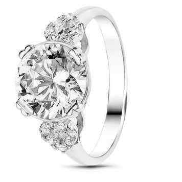Серебряное кольцо с фианитами Воля, 16, 50.3, 3.40