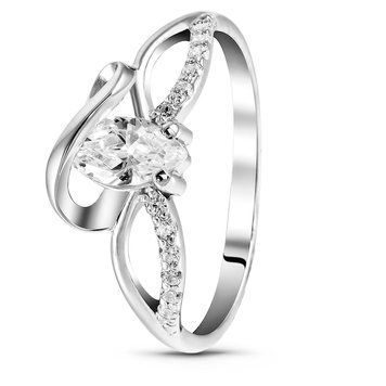 Серебряное кольцо с фианитами Виолетта, 16, 50.3, 1.81