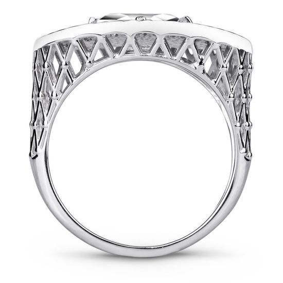 Серебряное кольцо с фианитами Юнис, 19.5, 60.3, 5.61