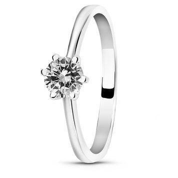 Серебряное кольцо с фианитами Бруна, 16, 50.3, 1.67