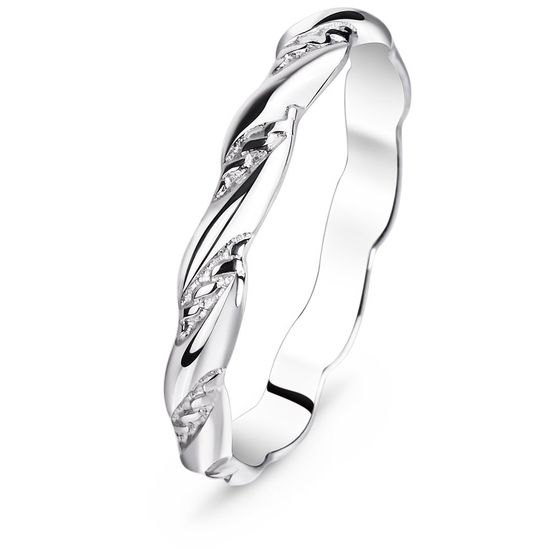 Srebrny pierścionek bez wkładek K315, 21, 65.3, 1.70