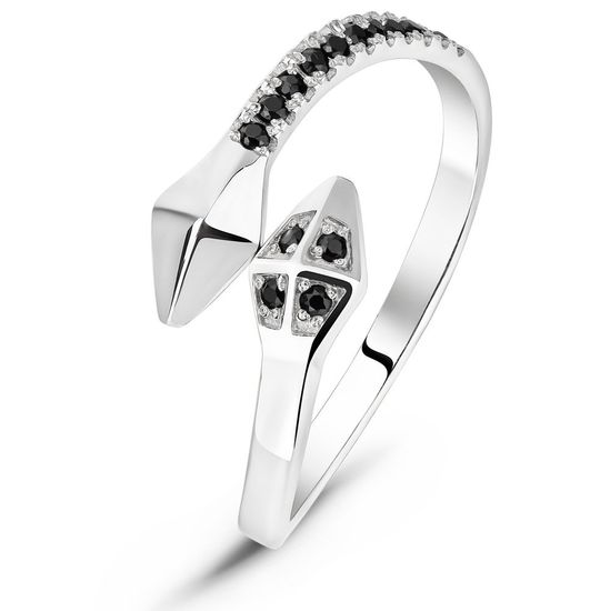Серебряное кольцо с фианитами Ruvas fashion, 17, 17