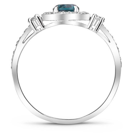 Серебряное кольцо с кварцем лондон Венера, 16, 50.3, 1.70
