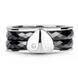 Серебряное кольцо с керамикой и фианитами Сицилия, 19, 59.1, 7.43
